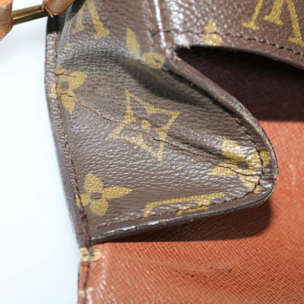 LOUIS VUITTON Monogram Saint Cloud GM Shoulder Bag M51242 LV Auth th3921 - Picture 9 of 16